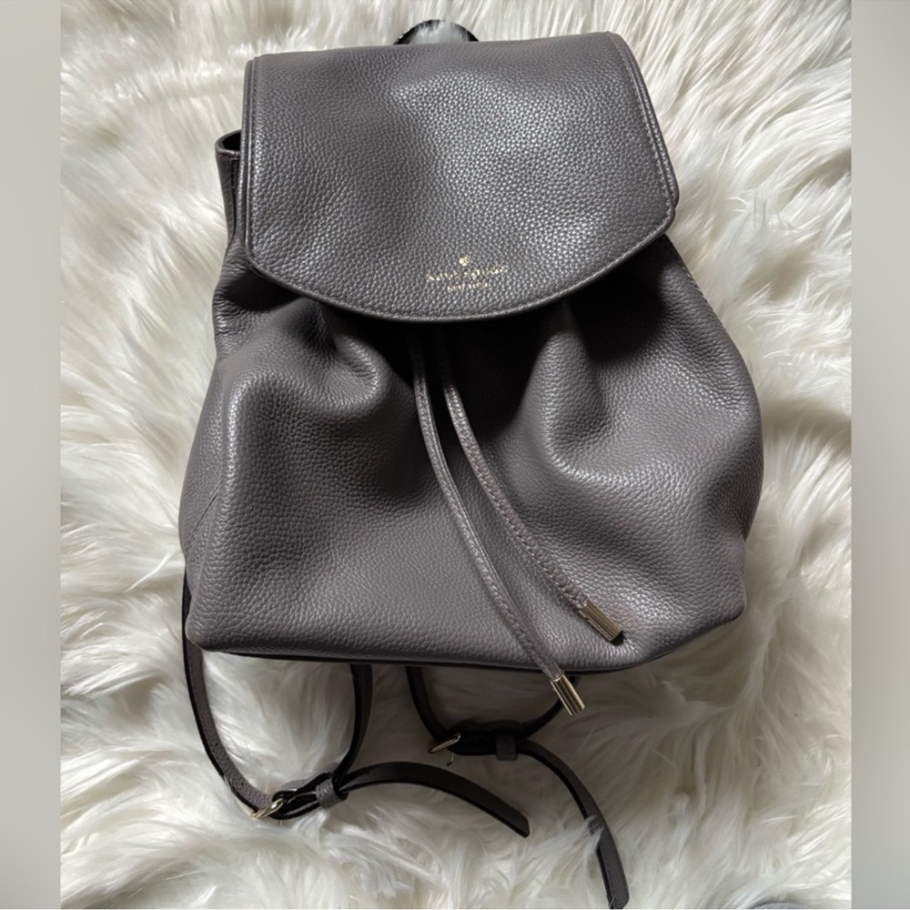 Kate Spade Gray Backpack